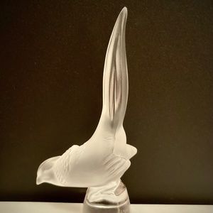 Lalique 3.75" crystal bird